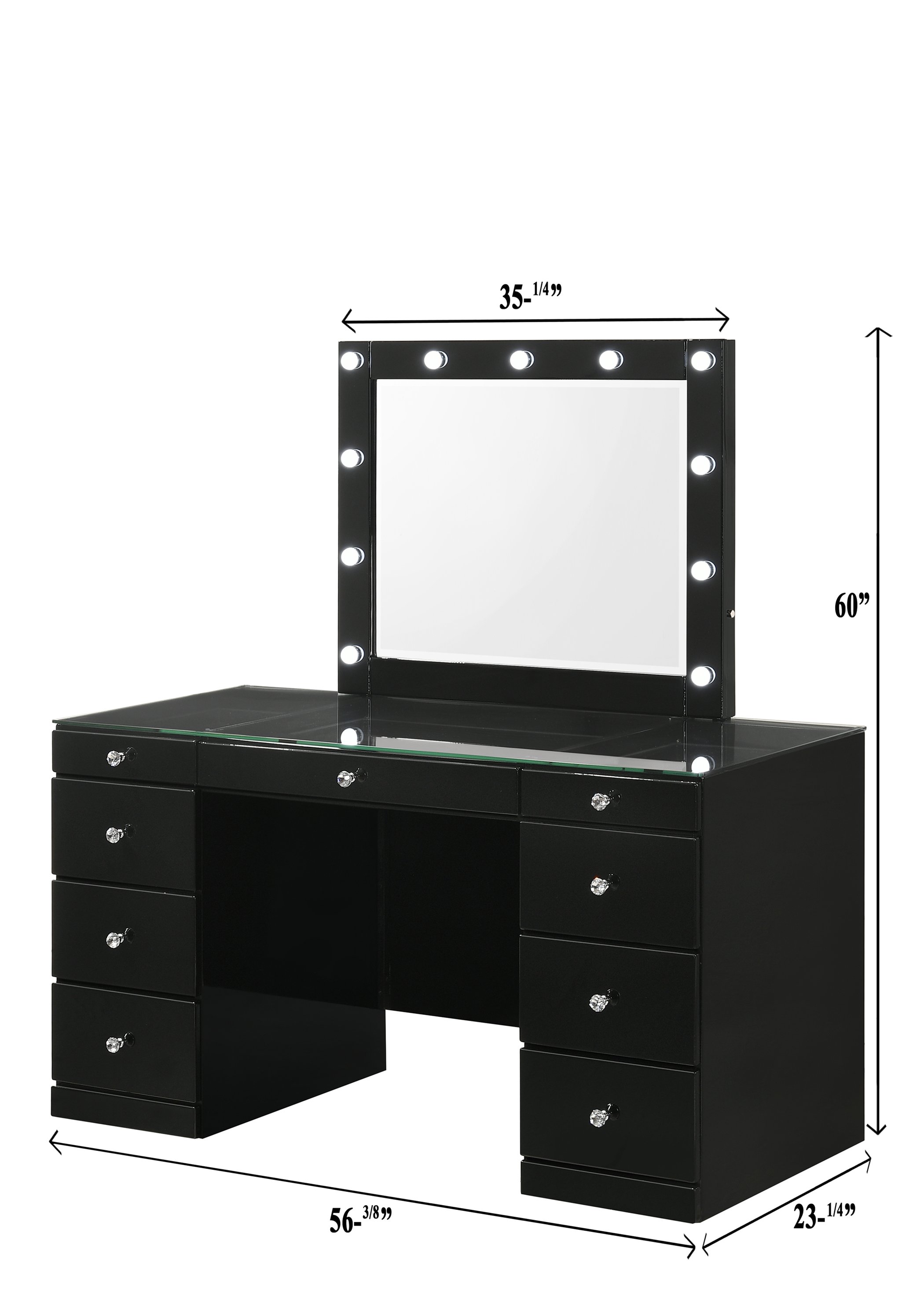(image for) CM4850 Avery Black Vanity