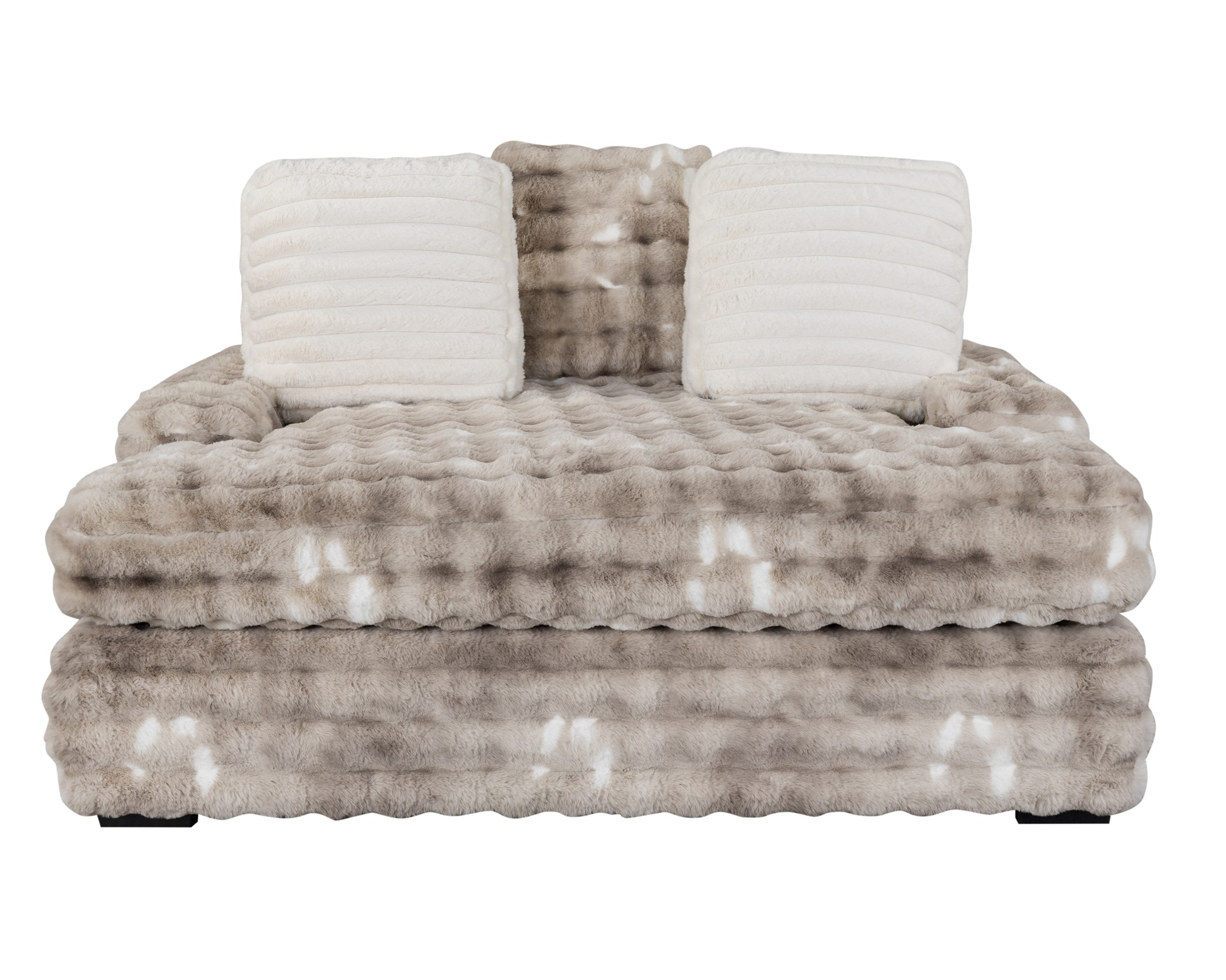 (image for) U8292 Marble Grey Chaise Lounge