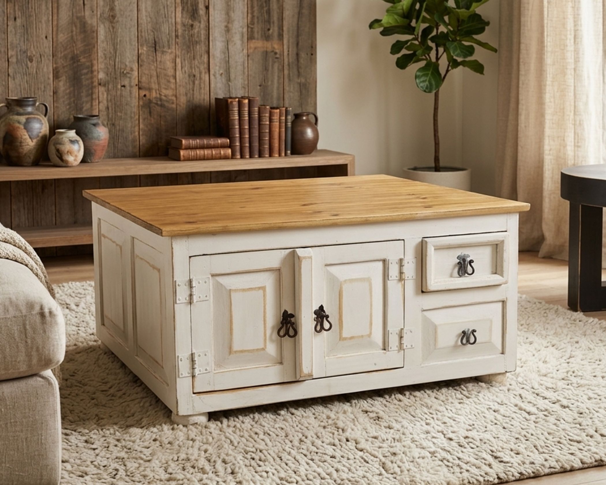 (image for) Coffee Table Nogal White (1 in Stock)