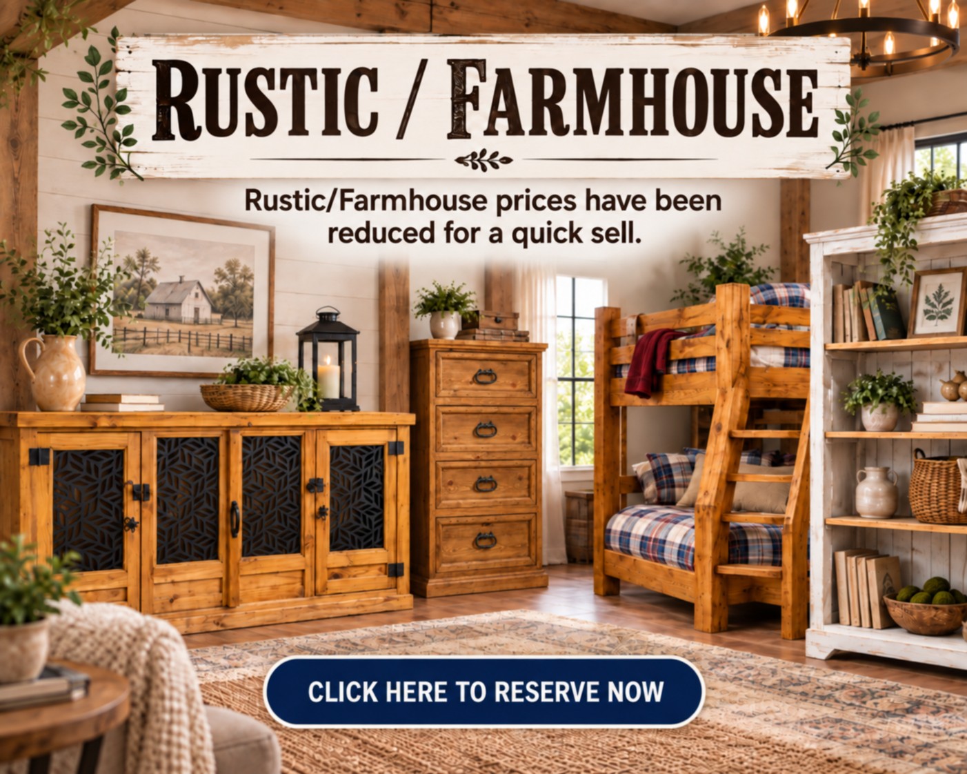 Rustic Close-Outs !
