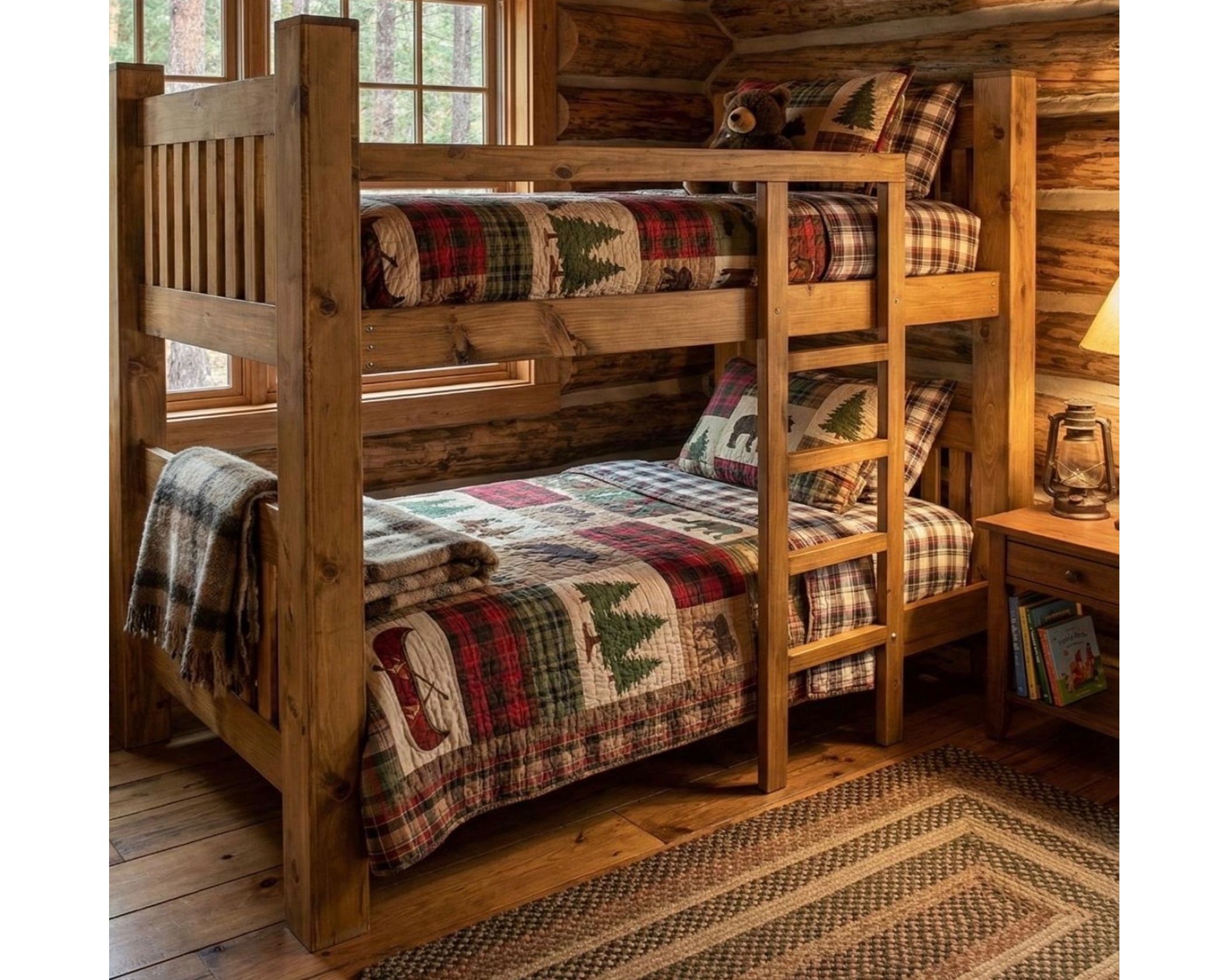 (image for) Bunk Bed Nogal T/T (1 in Stock)