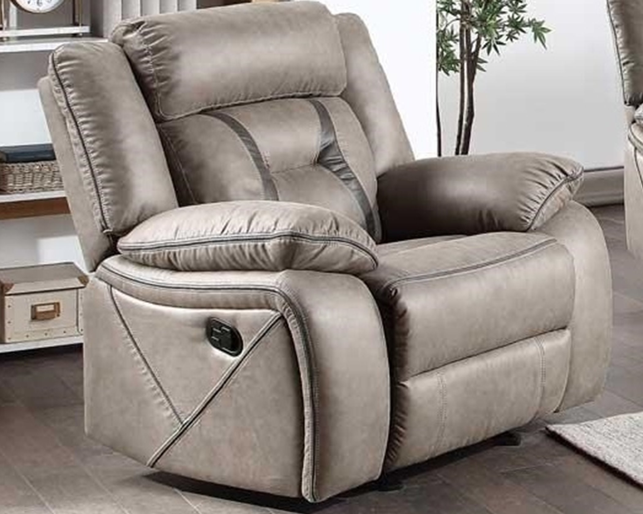 (image for) Tyson Taupe Recliner